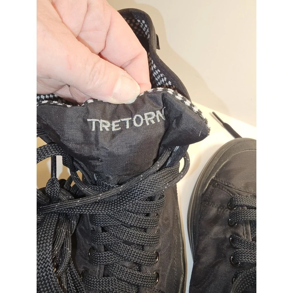 Trentorn Mens Bailey Waterproof High Top Sneakers Size 11‎ Black